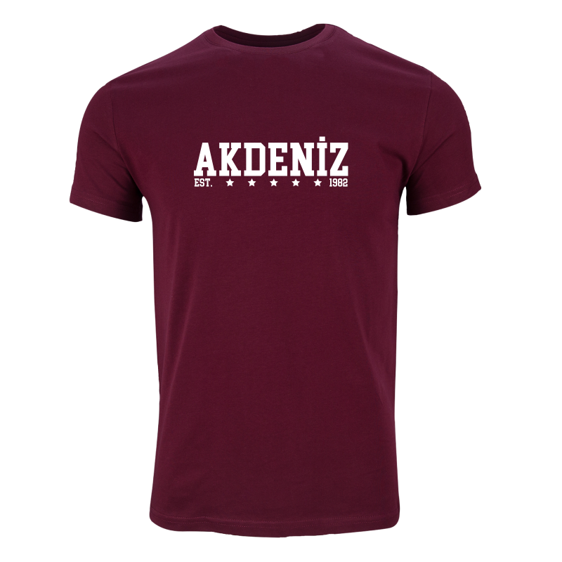 Akdeniz Üniversitesi T-shirt Model 6