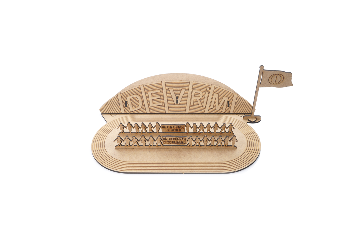 3 Boyutlu Ahşap Lazer Kesim Maket