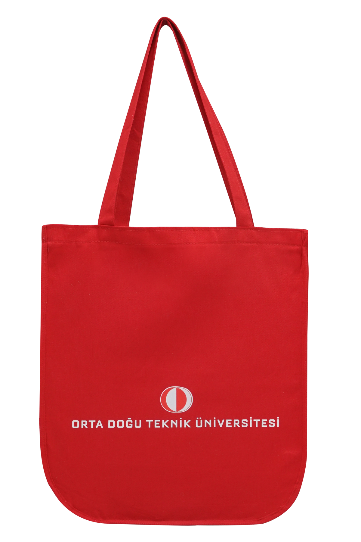 ODTÜ Logolu Bez Çanta (Kırmızı)